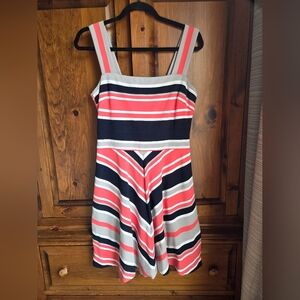 Striped Sleeveless Dress